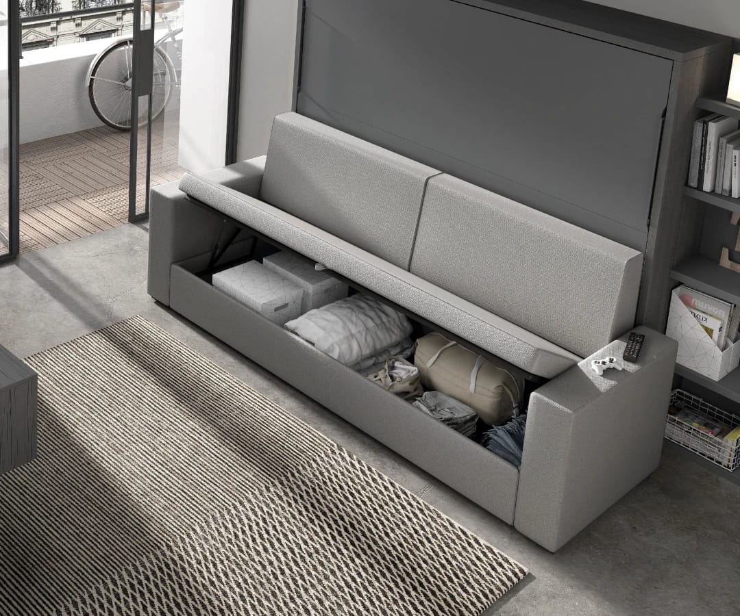 Camas abatibles con sofa - Temas Mobiliario mueble cama abatible sofa
